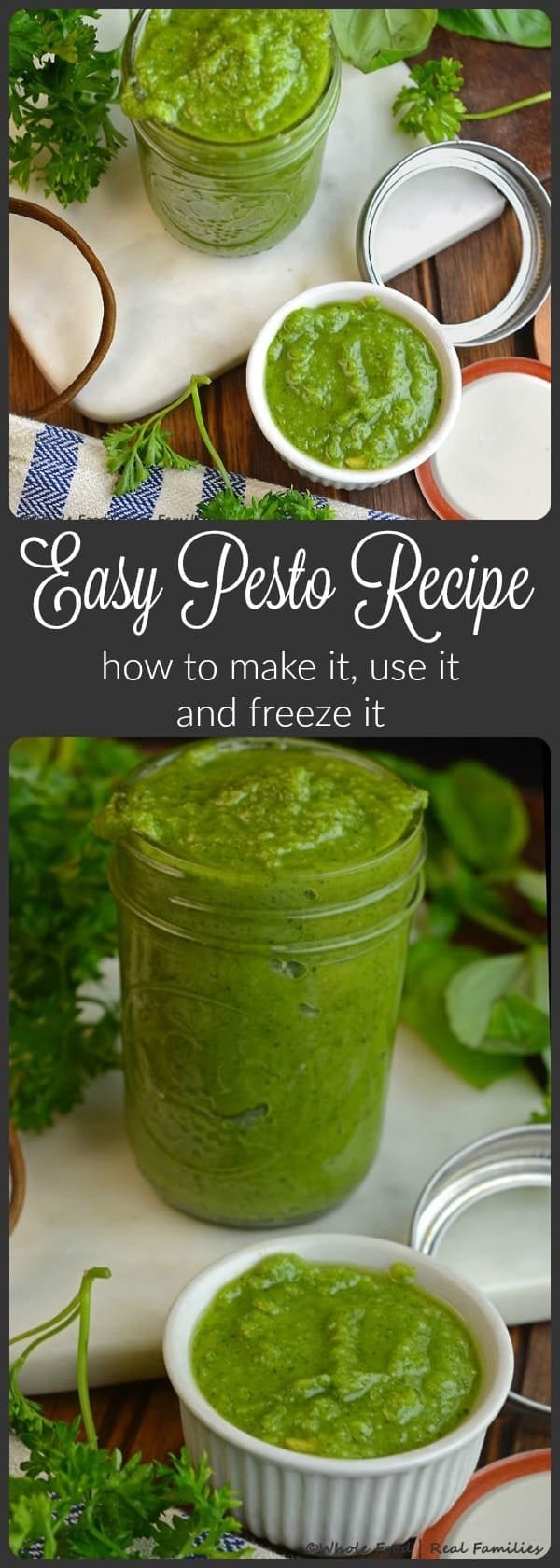 Easy Pesto Recipe Make it, Use It, Freeze It My Nourished Home