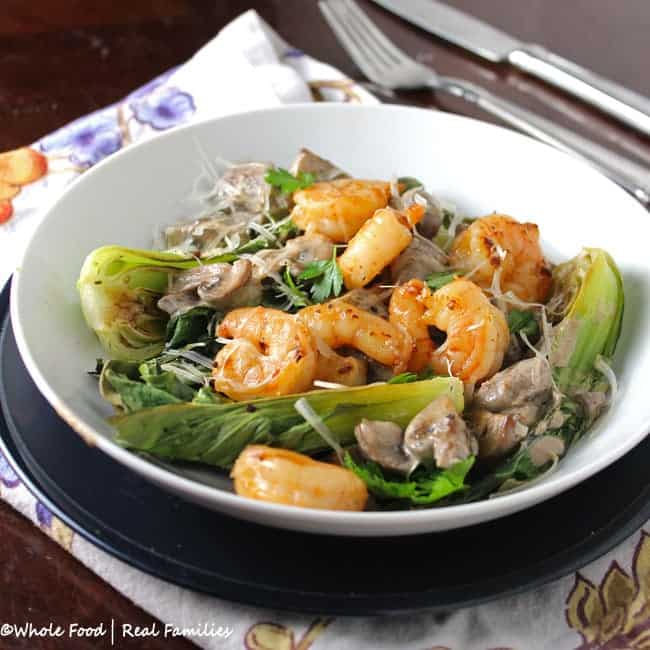 Spicy Shrimp and Roasted Bok Choy My Nourished Home