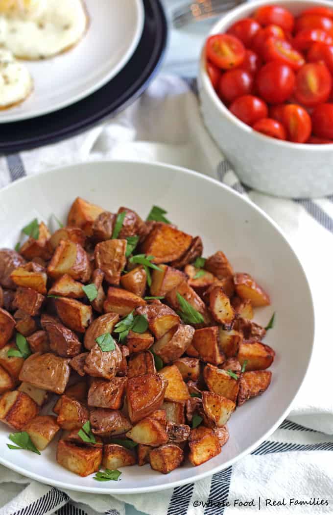 There is a trick to really crispy breakfast potatoes (or home fries!) and we are going to share!