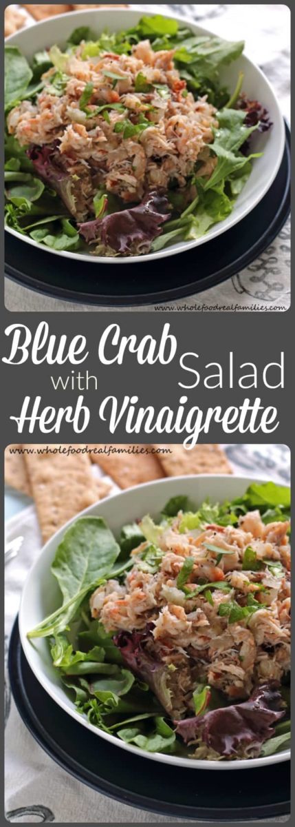Blue Crab Salad with Herb Vinaigrette