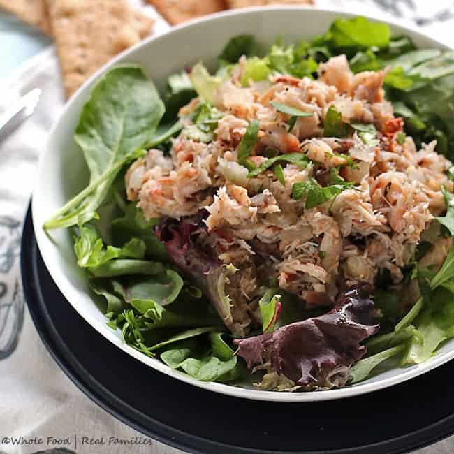 Blue Crab Salad with Herb Vinaigrette