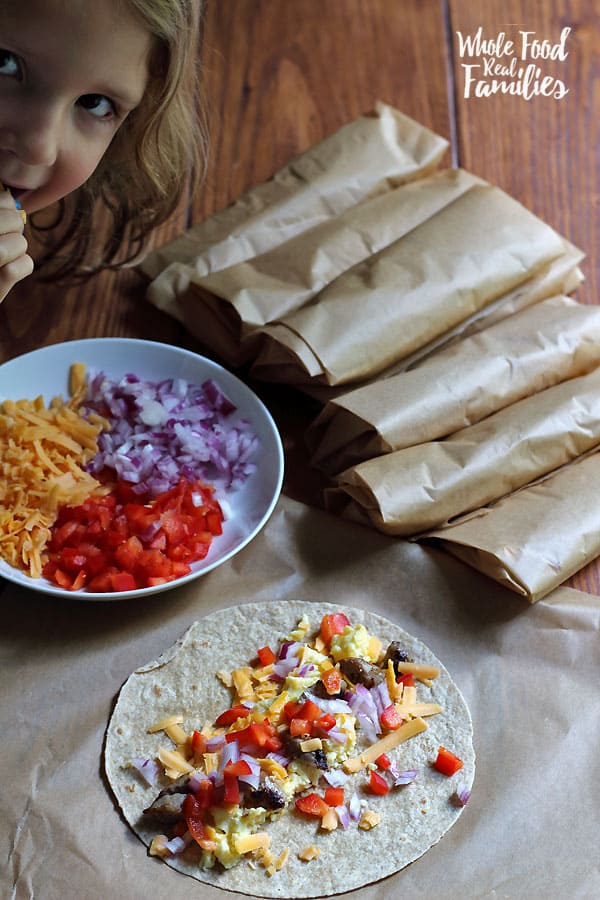 Healthy Breakfast Burrito