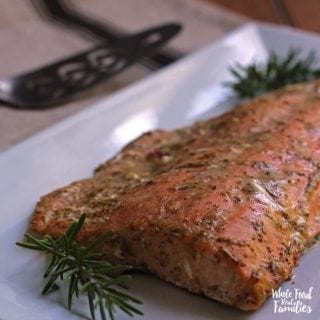 Honey Mustard Glazed Salmon