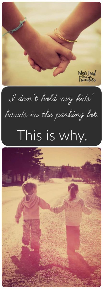 I don't hold my kids hands in the parking lot. This is why. @wholefoodrealfa