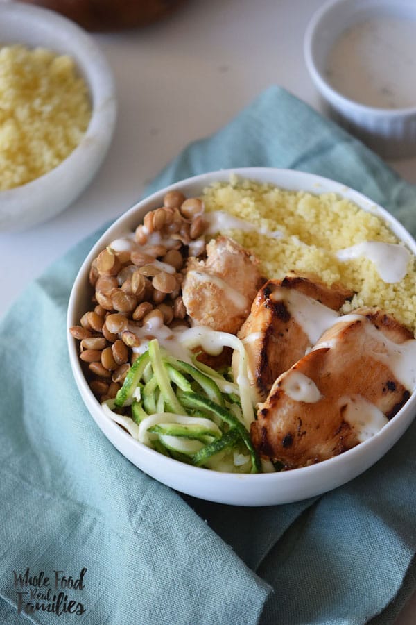 Quick Chicken and Veggie Bowl My Nourished Home