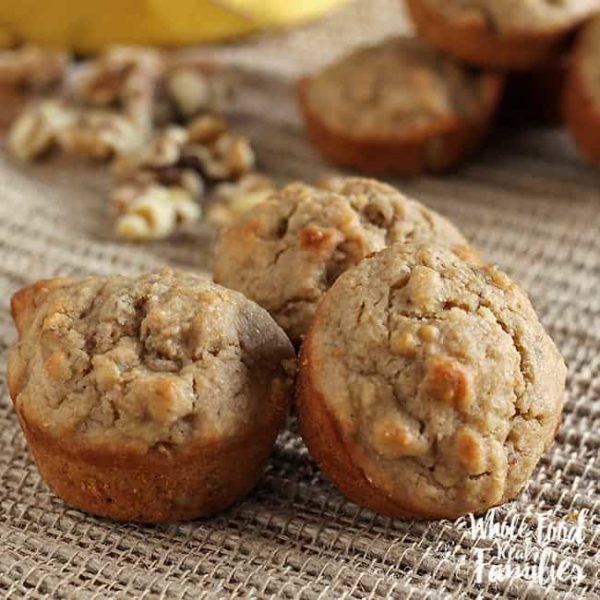 Healthy Banana Muffins | My Nourished Home