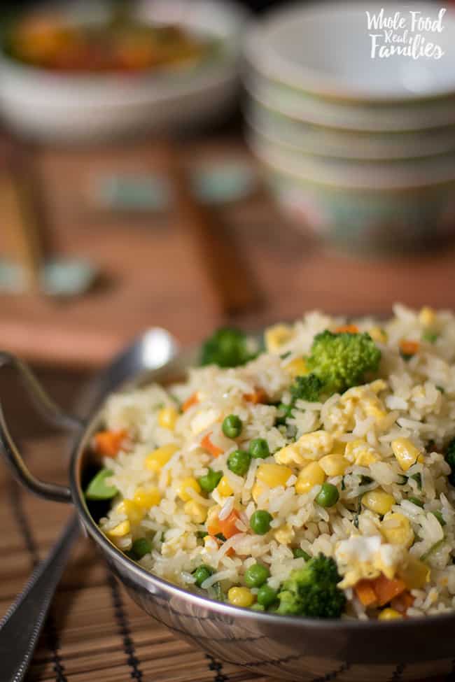 Healthy Vegetable Fried Rice