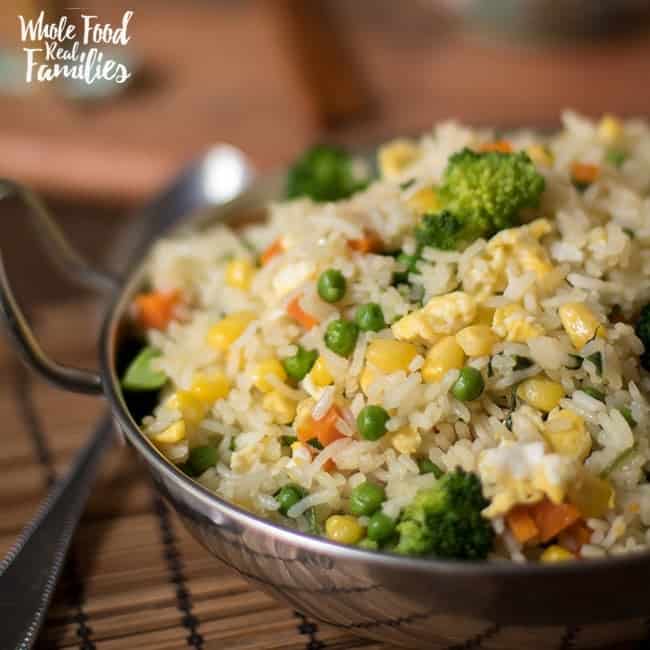 Healthy Vegetable Fried Rice My Nourished Home