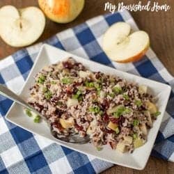 Apple Cranberry Rice Pilaf