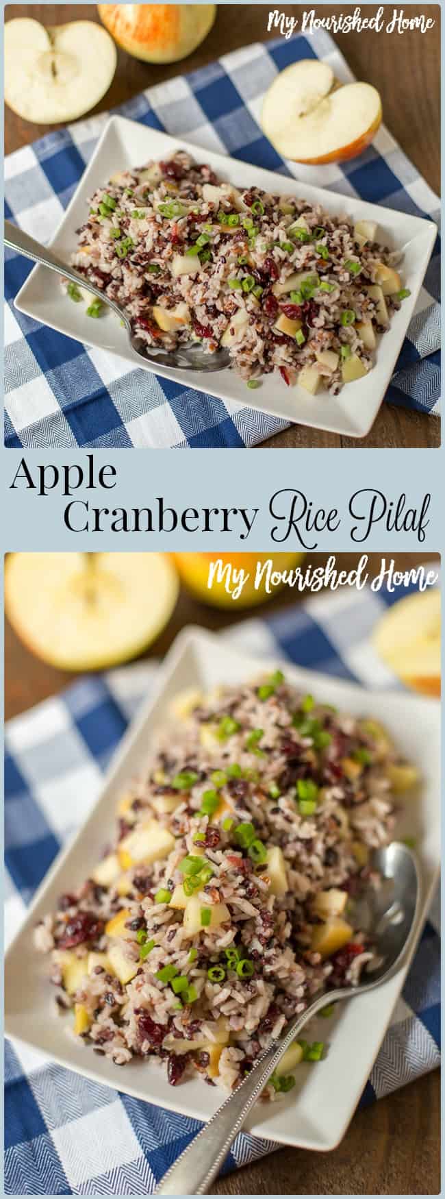 Apple Cranberry Rice Pilaf 