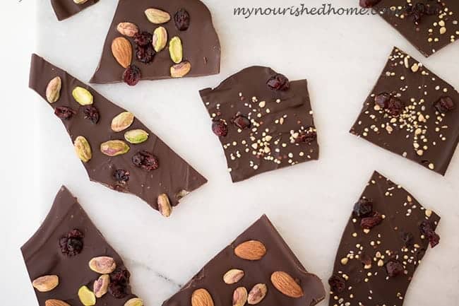 Simple Chocolate Bark Candy Recipe