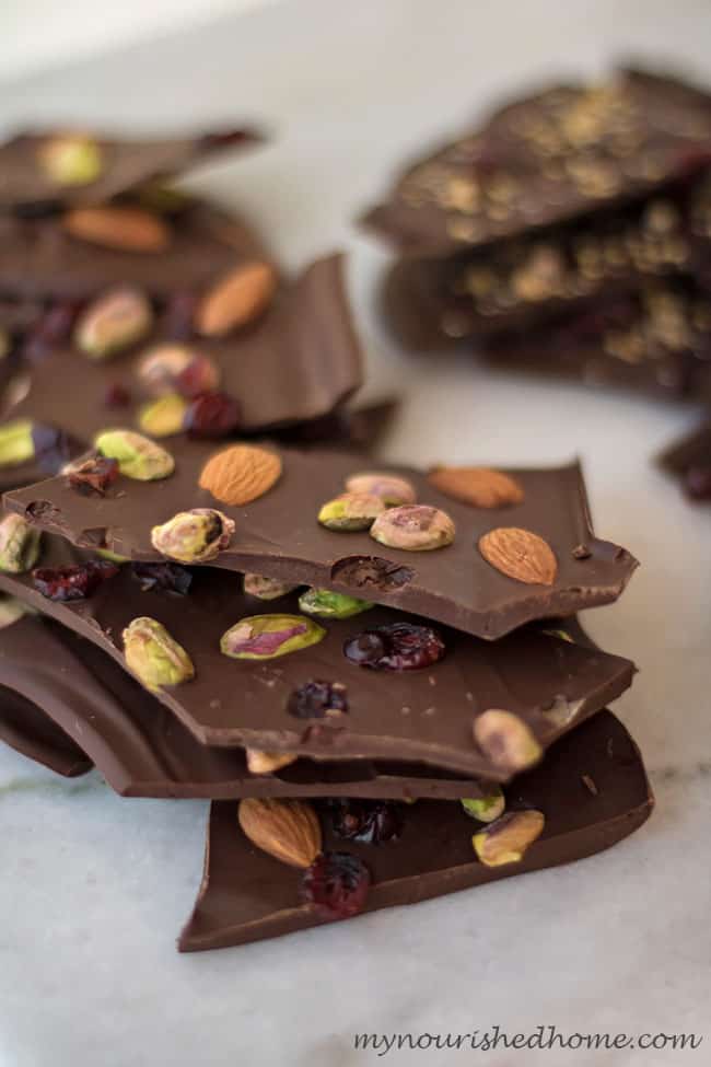 Easy Chocolate Bark Candy Recipe