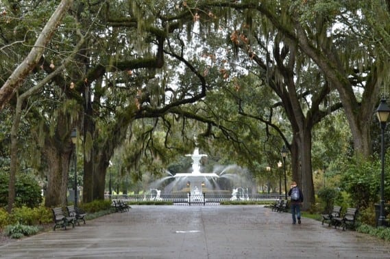 Forsyth Park in Savannah Georgia