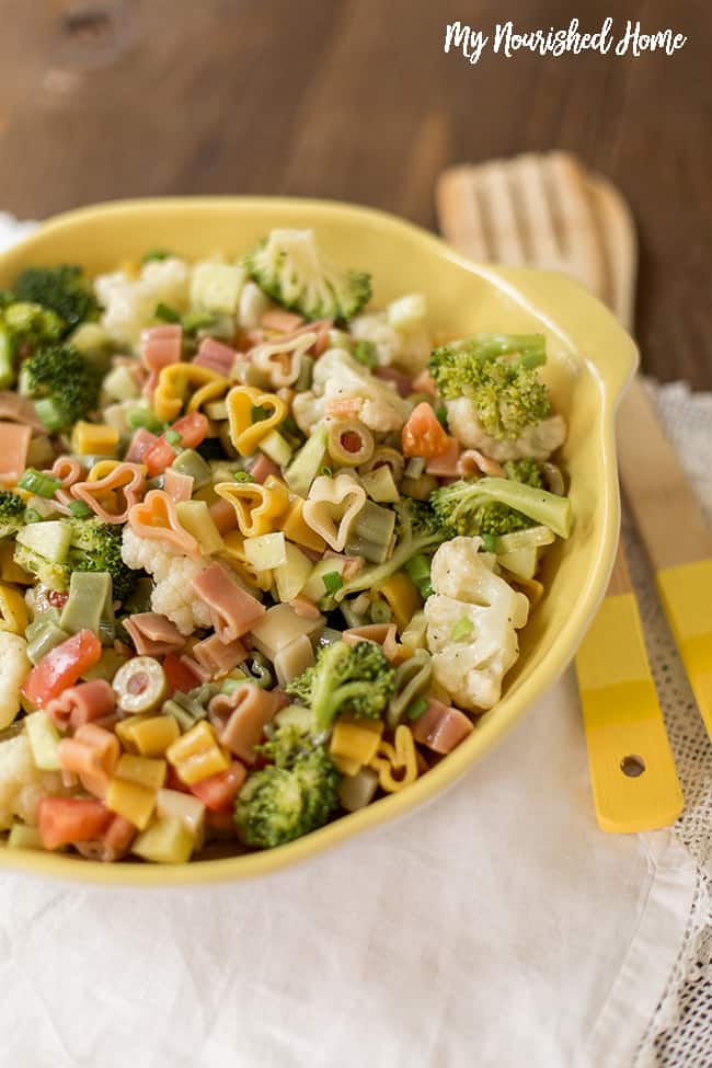 Vegetable Pasta Salad Recipe