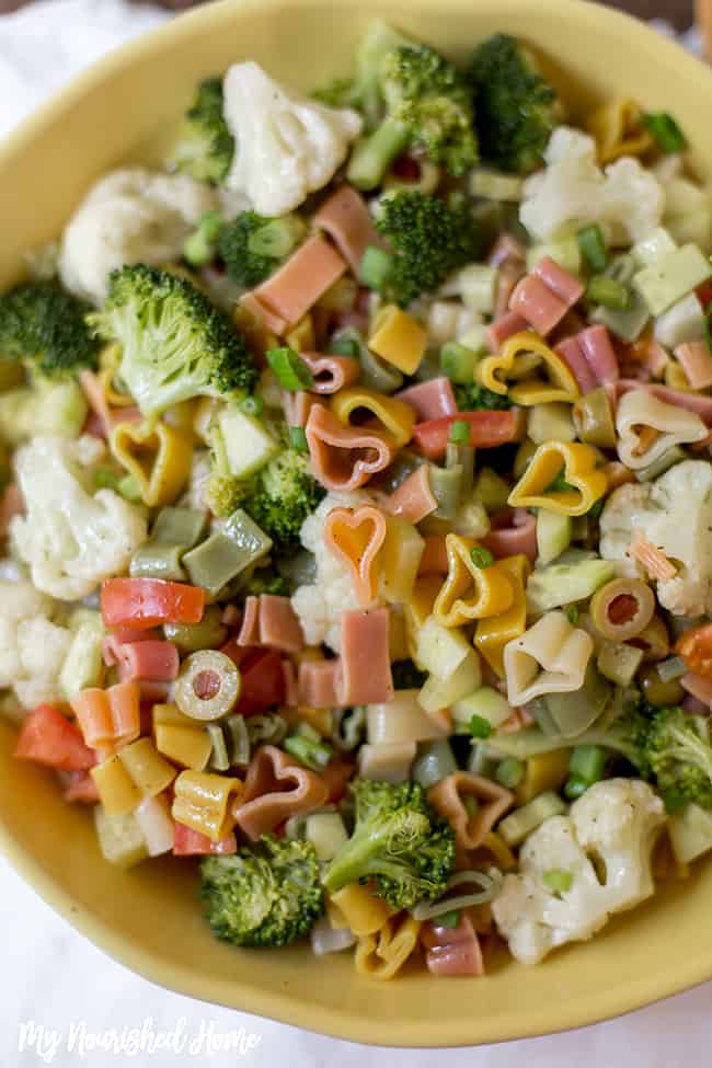 Vegetable Pasta Salad 