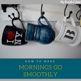 How to make mornings go more smoothly