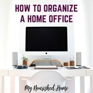 How to organize a home office
