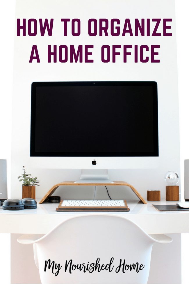 How to organize a home office