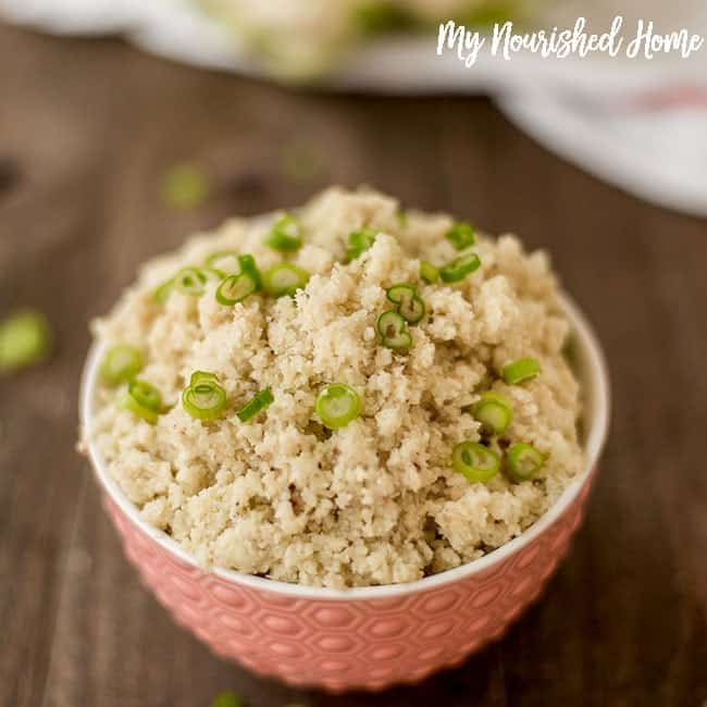 How to make Cauliflower Rice