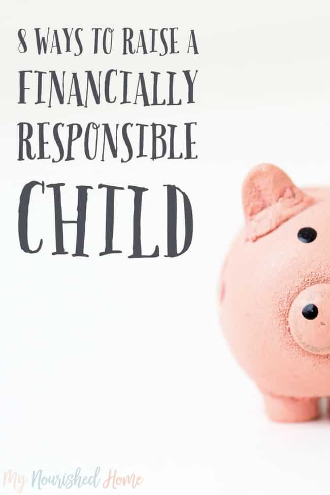 How to raise a financially responsible child