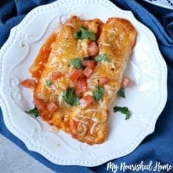 Slow Cooker Vegetarian Enchiladas