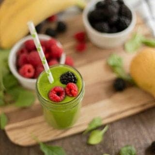 Green Mango Banana Smoothie