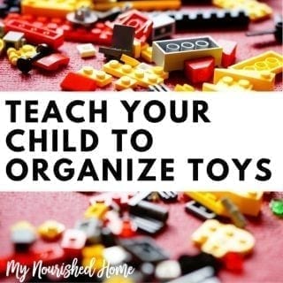 Teach Your Child to Organize Toys
