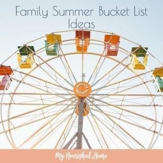 Family Bucket List for this Summer