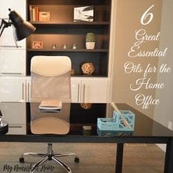 Essential Oils for the Home Office