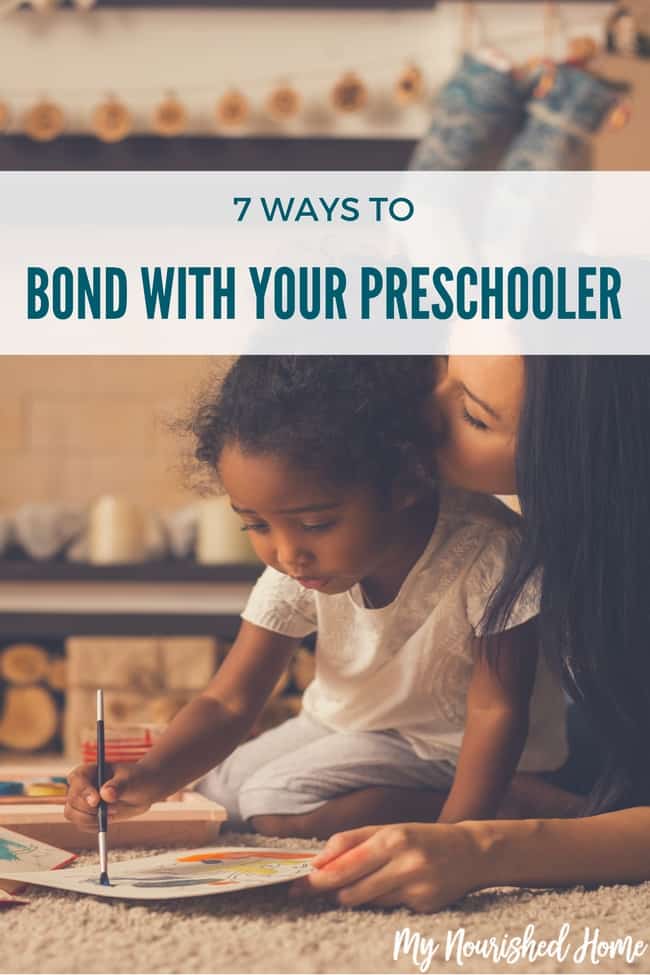 Fun ways to bond with your preschooler