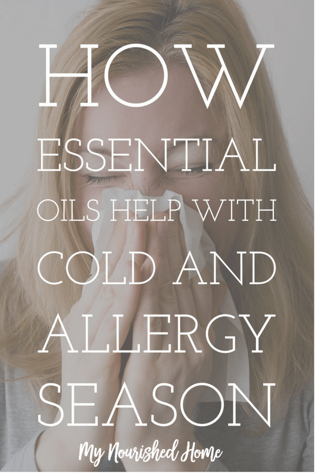 How Essential Oils Can Help with Cold and Allergy Season