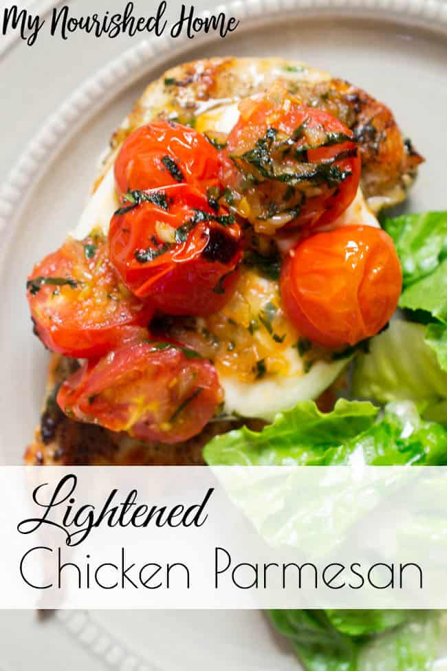 Lightened Chicken Parmesan Recipe