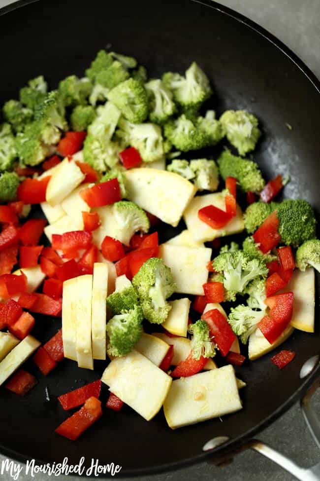 Vegetable Alfredo Recipe