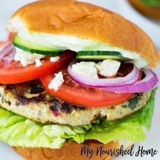 Greek Turkey Burger Recipe