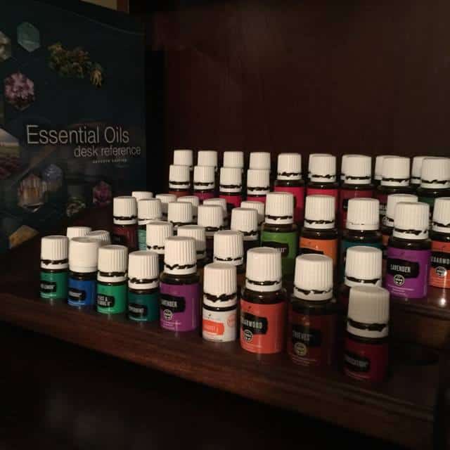 My Essential Oil Rack!!