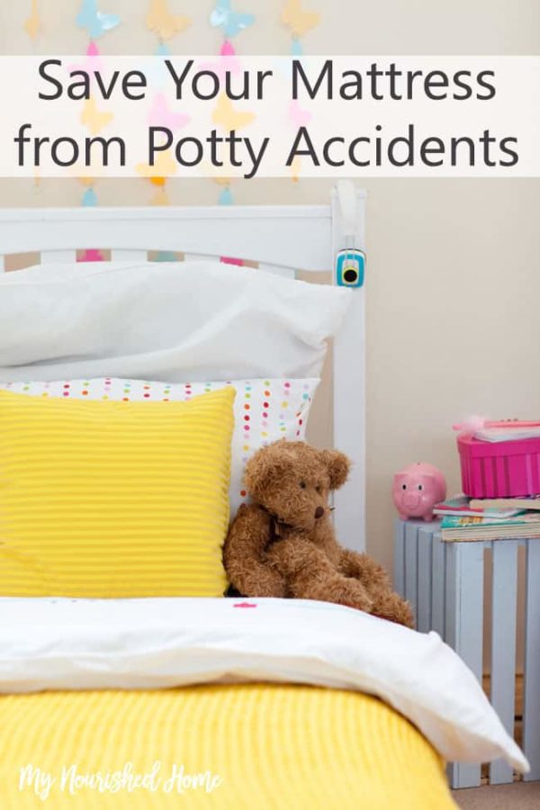 Save Your Mattress From Smelly Potty Accidents | My Nourished Home - Protecting A Mattress From Toddler Accidents