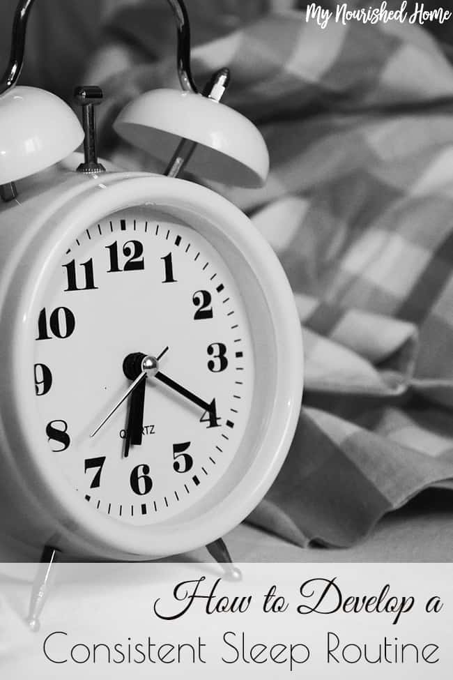 How to Develop a Consistent Bedtime Routine