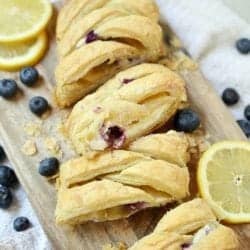 Lemon Blueberry Pastry