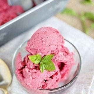 Raspberry Nice Cream