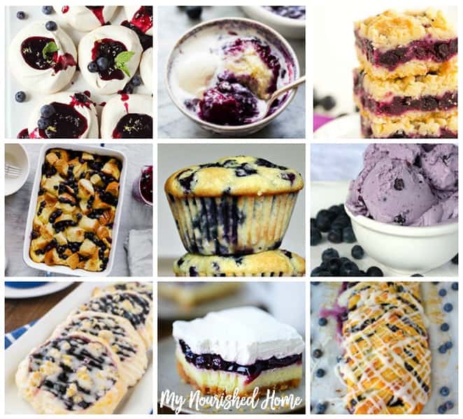 15 Bursting with Blueberry Recipes