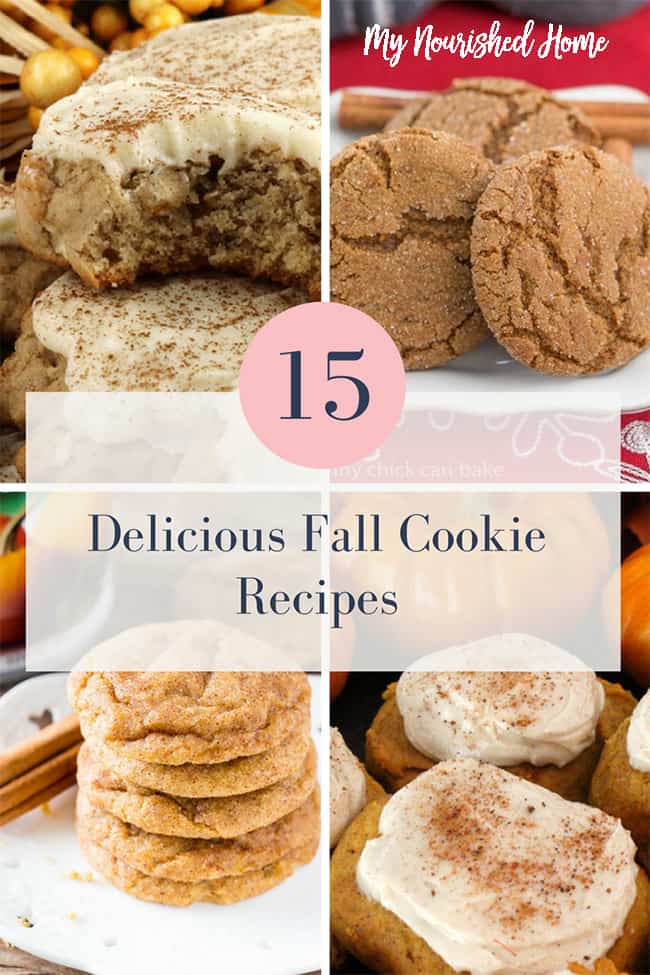 These are my favorite Fall Cookie Recipes!