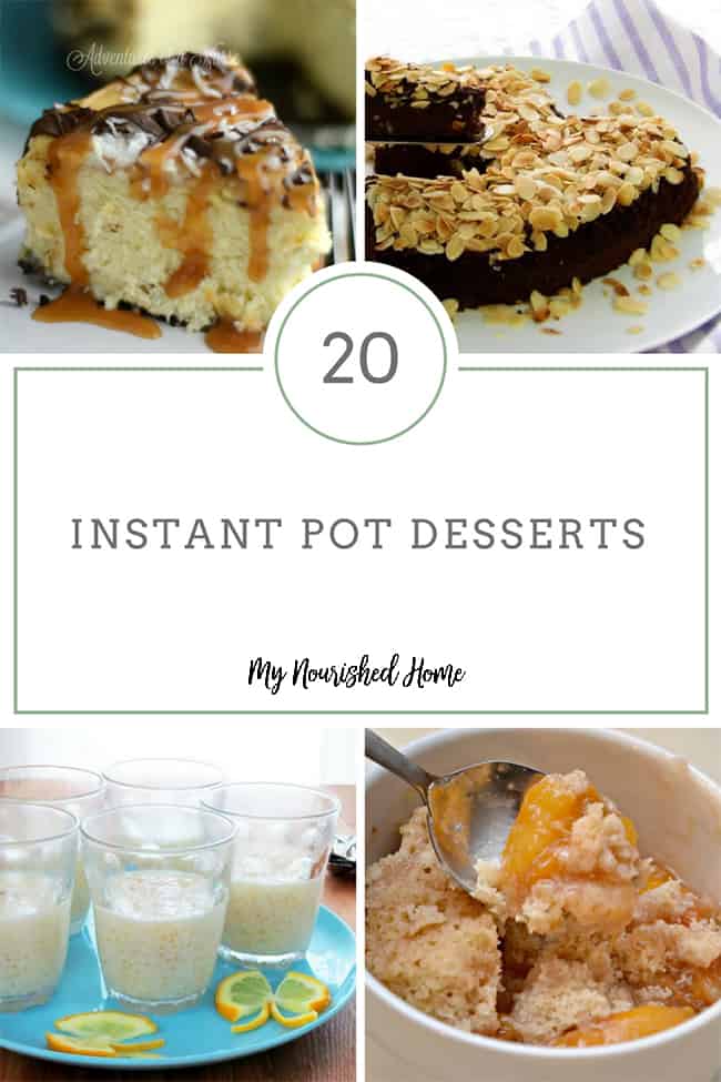 20 Easy Instant Pot Desserts