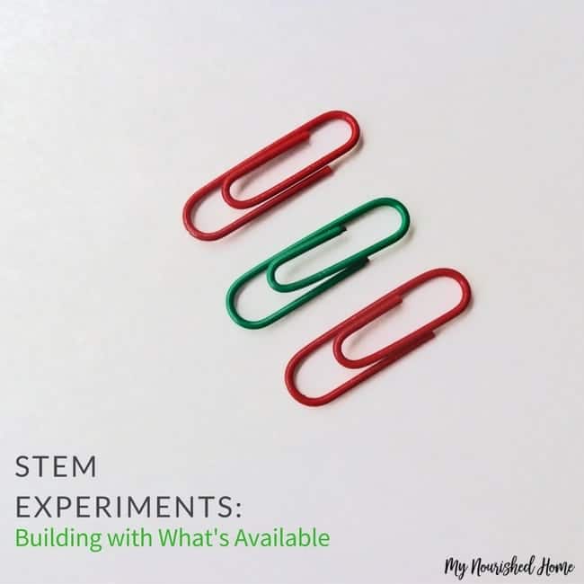 What kind of supplies do you really need for STEM projects at home?