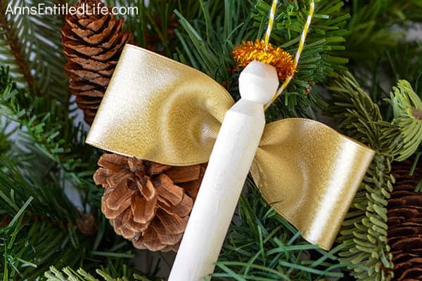 Angel Clothespin Ornament