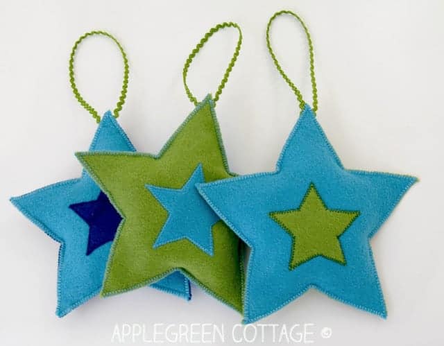 Felt Star Ornament