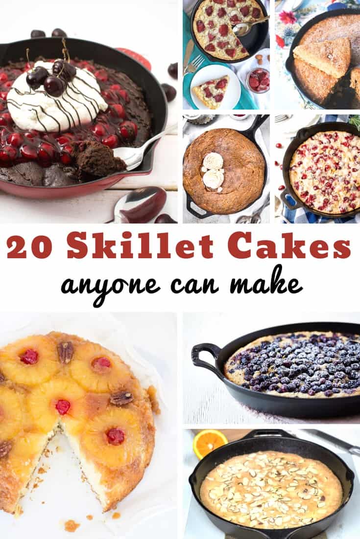 Skillet Cakes for Dessert every single night