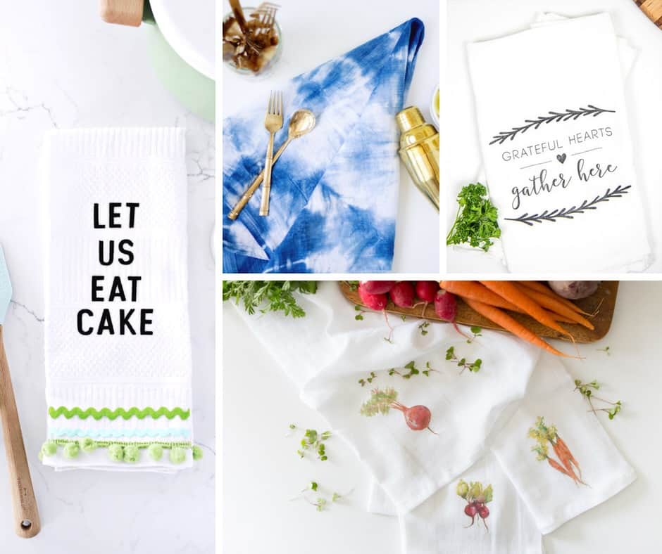 Handmade DIY Kitchen Towels