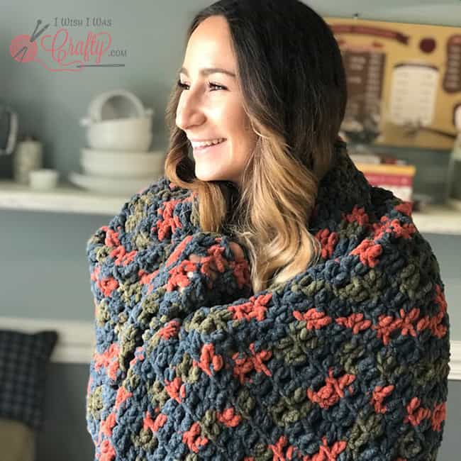 Easy Crochet Blanket for Beginners