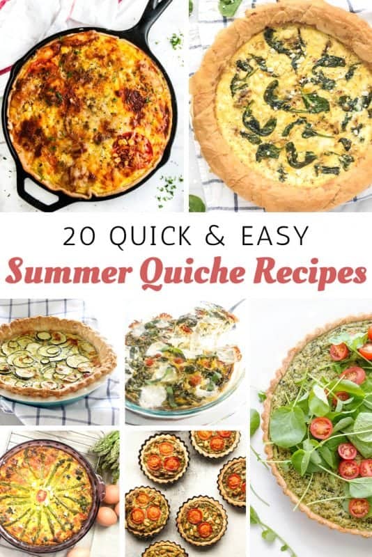 Easy Summer Quiche Recipes | My Nourished Home