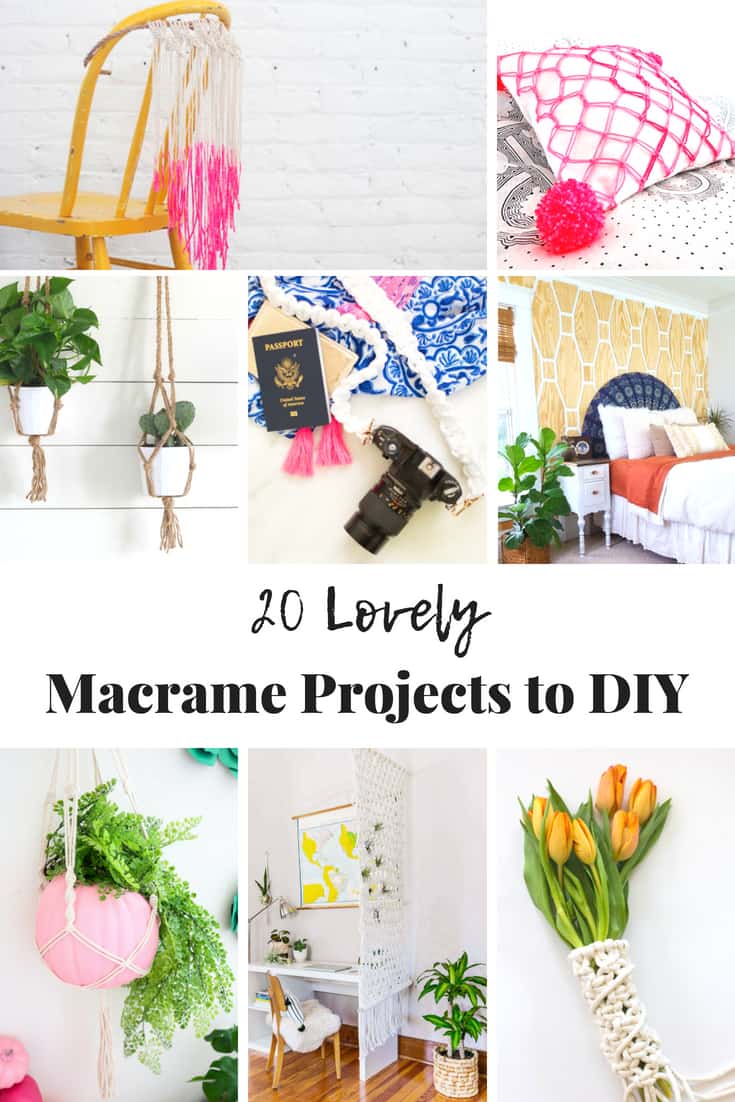 Lovely DIY Macrame Projects to try at home